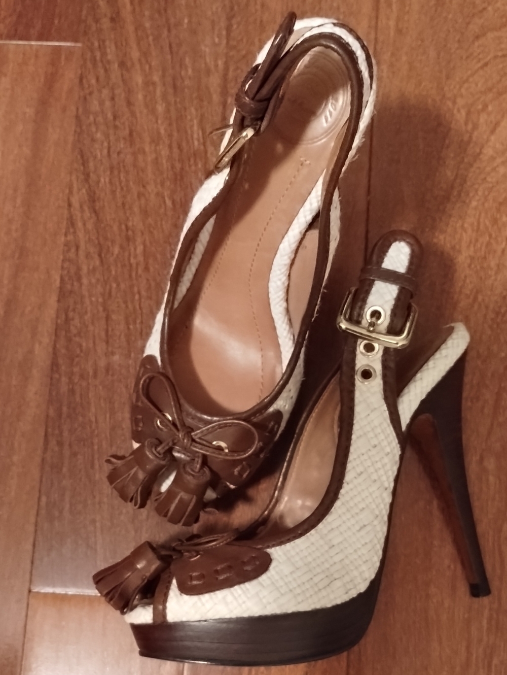 Zara Sexy Hi Slingbacks